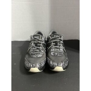 Alegria QARMA Wild Child Black Running Sneakers Floral‎ Sz 37 US 6.5-7